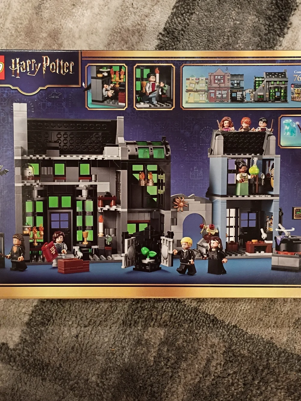 Lego Harry Potter Knockturn Alley Wizarding Shops 76471 - Picture 2 of 2